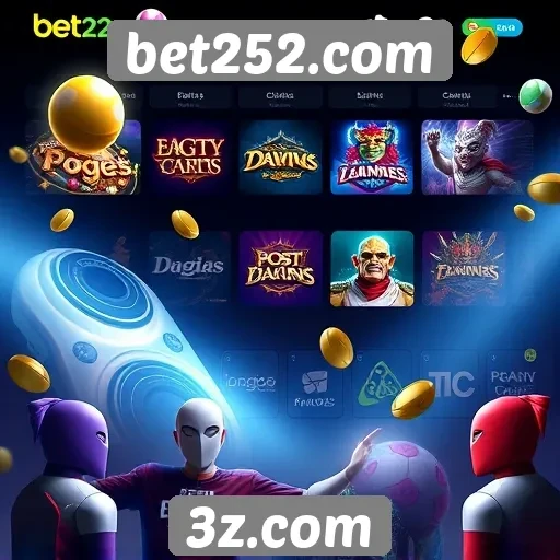 Opções de jogos oferecidas pela plataforma bet252.com